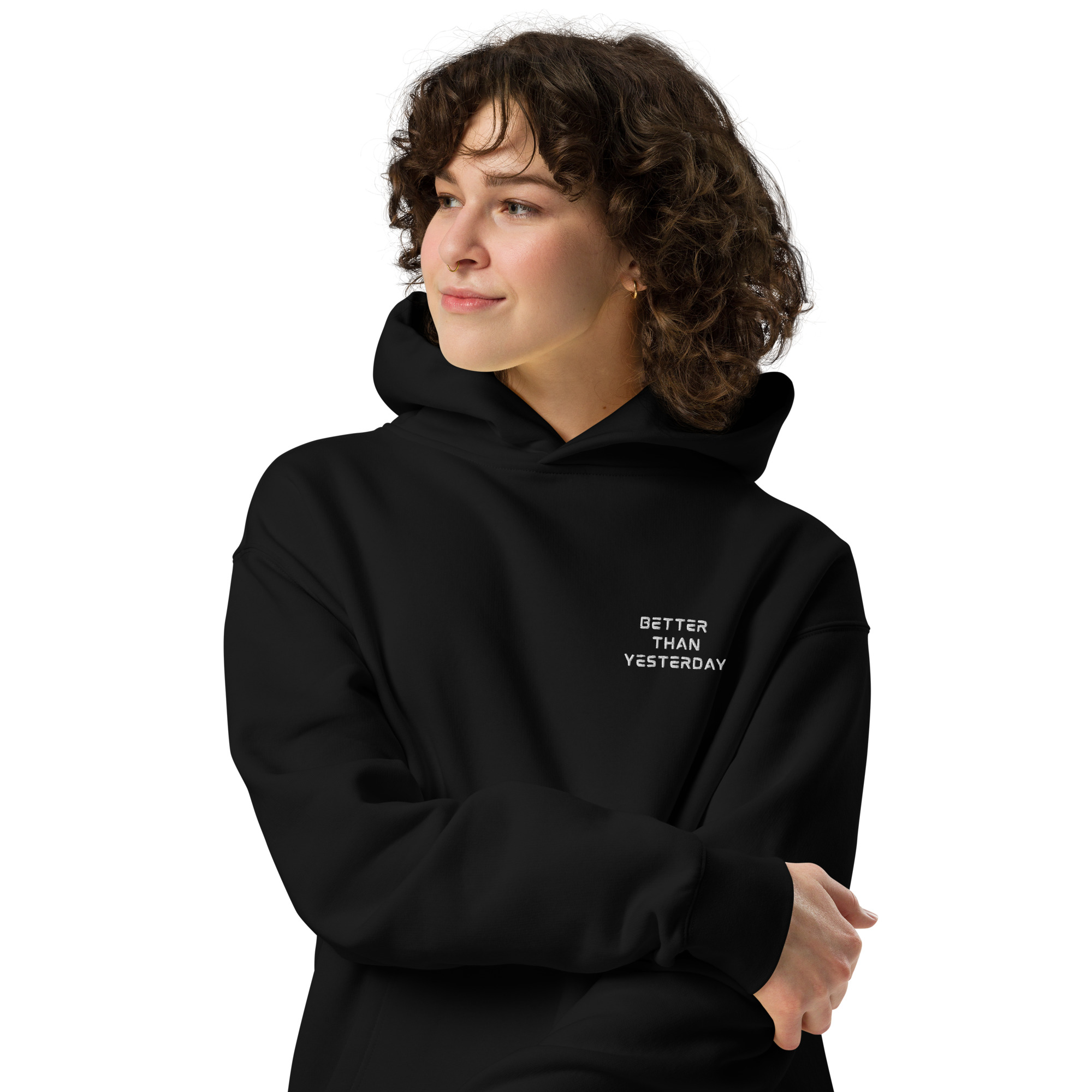 BTY Better Than Yesterday Oversized Hoodie BTY Better Than Yesterday Oversized Hoodie Man