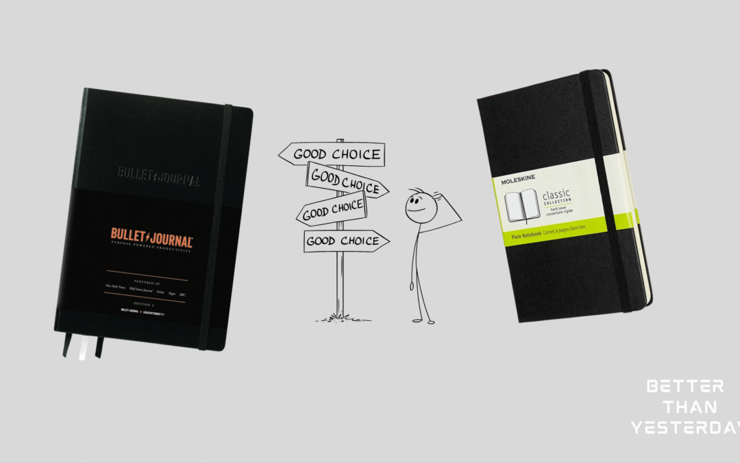 Notesbog Leuchtturm vs Moleskine x Better Than Yesterday