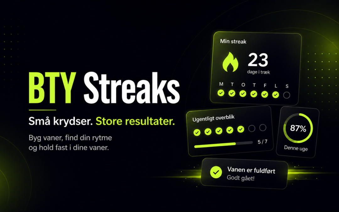 BTY Streaks: Små krydser. Store resultater.